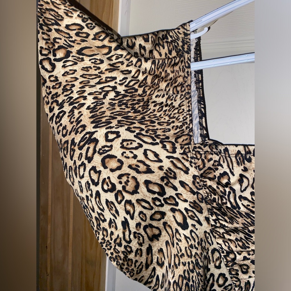 One Shoulder Leopard Print Dress by Ripe - Picture 5 of 6